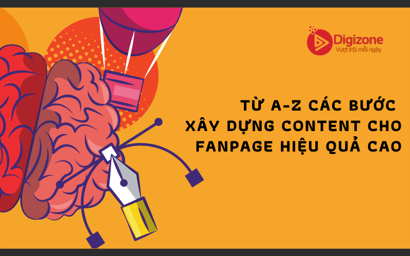 TỪ A-Z CÁC BƯỚC XÂY DỰNG CONTENT CHO FANPAGE HIỆU QUẢ CAO